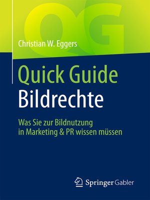 cover image of Quick Guide Bildrechte